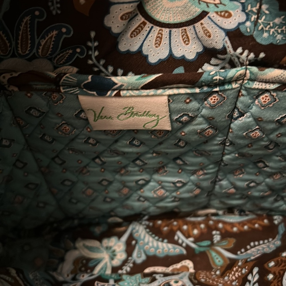 Gently used blue Vera Bradley purse. - Picture 2 of 9